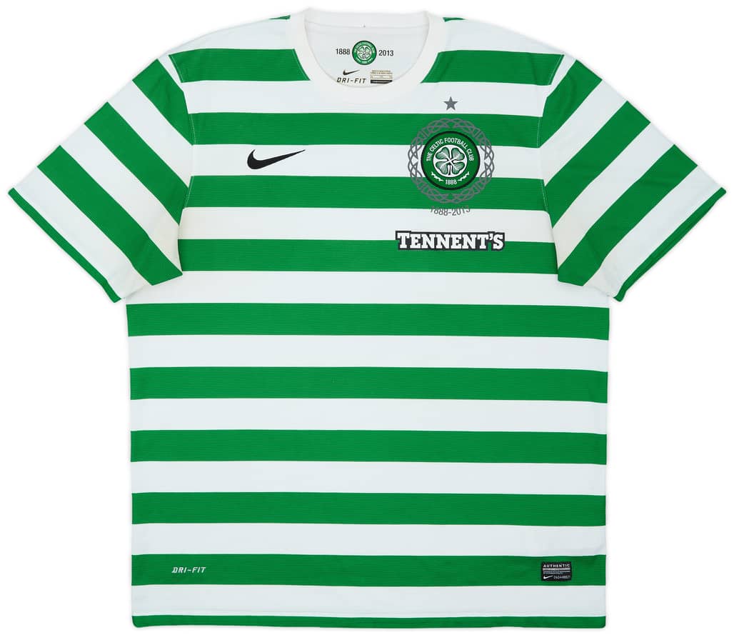 2012-13 Celtic '125th Anniversary' Home Shirt - 8/10 - (XL)