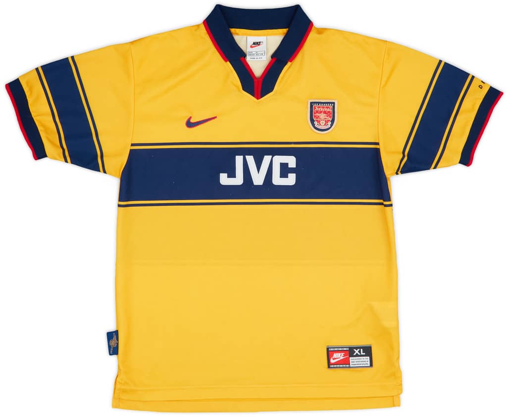 1997-99 Arsenal Away Shirt - 8/10 - (XL.Boys)