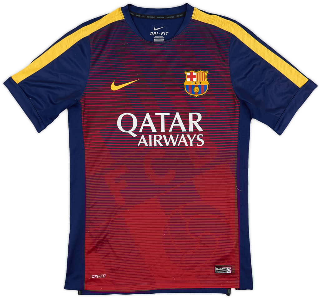 2015-16 Barcelona Nike Training Shirt - 7/10 - (M)