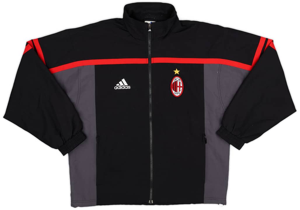 2000-01 AC Milan adidas Track Jacket - 8/10 - (S)