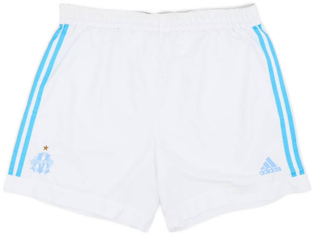 2002-03 Olympique Marseille Home Shorts - 5/10 - (XL)