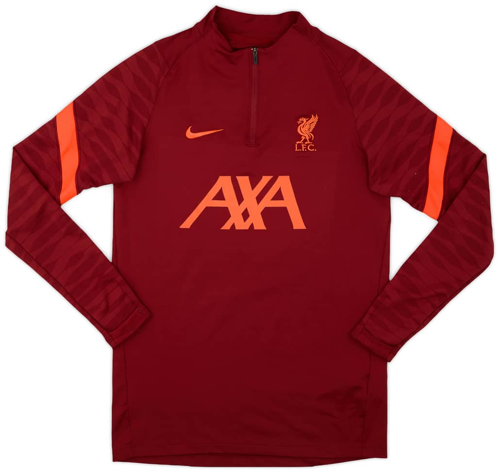 2021-22 Liverpool Nike 1/4 Training Top - 6/10 - (S)