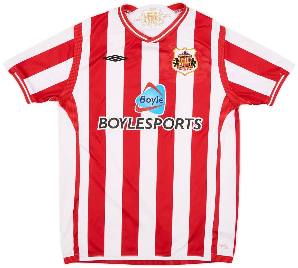 2009-10 Sunderland Home Shirt - 7/10 - (XL.Boys)