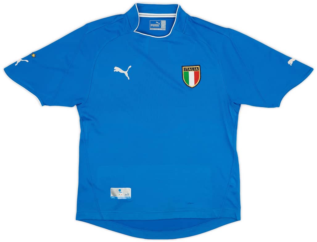 2003-04 Italy Home Shirt - 9/10 - (L)