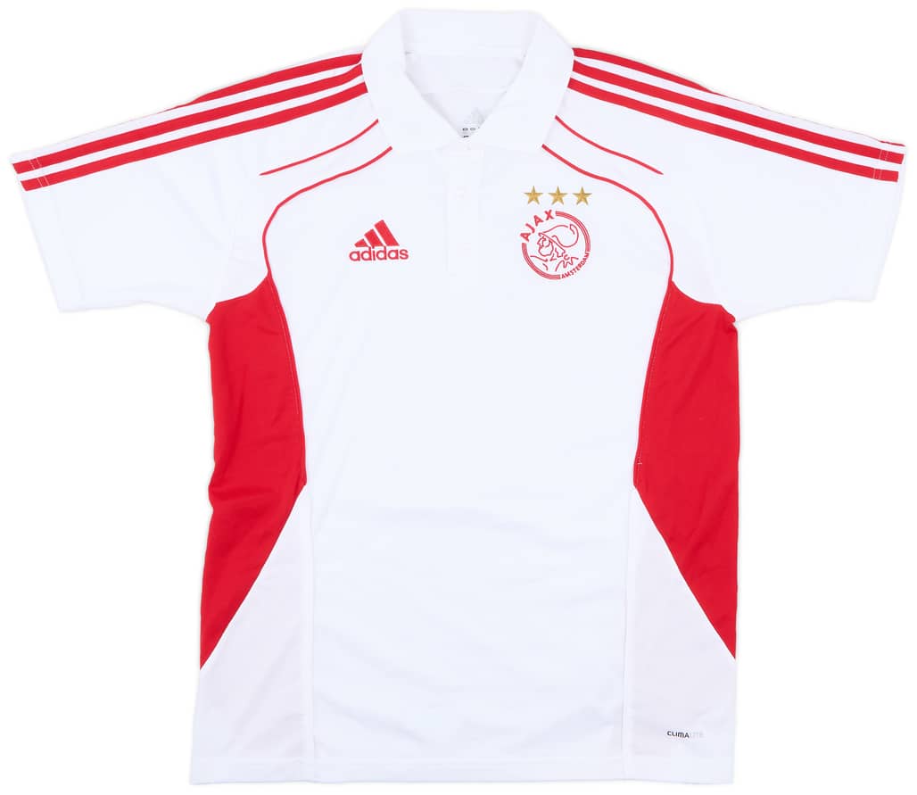 2011-12 Ajax adidas Polo Shirt - 9/10 - (M/L)