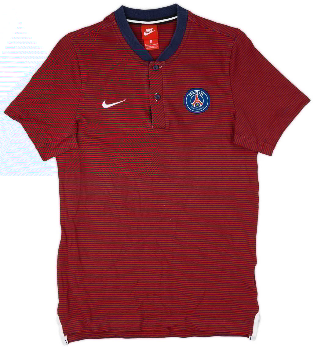 2017-18 Paris Saint-Germain Nike Polo Shirt - 9/10 - (S)