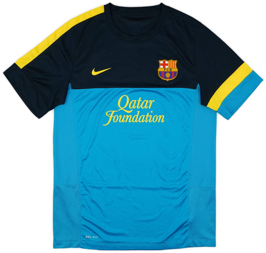 2012-13 Barcelona Nike Training Shirt - 8/10 - (L)