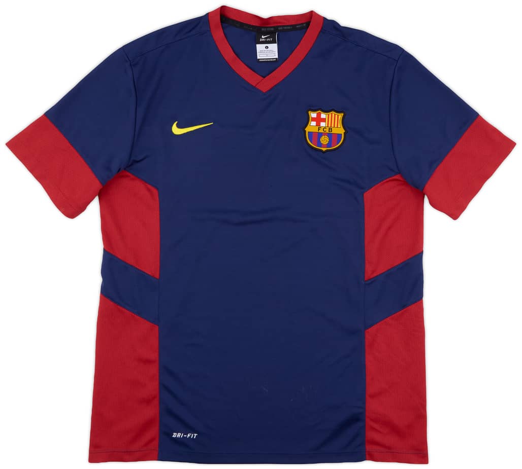 2013-14 Barcelona Nike Training Shirt - 8/10 - (L)