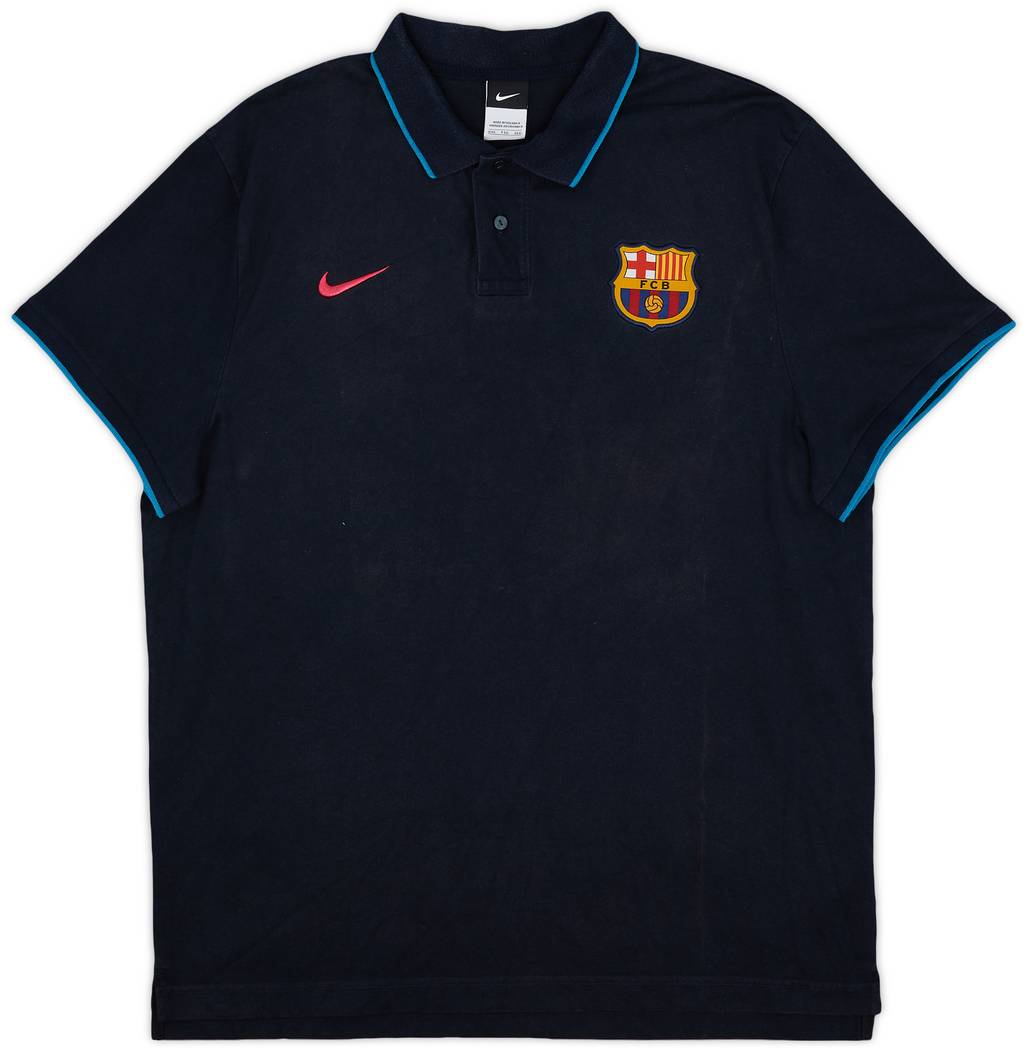 2010-11 Barcelona Nike Polo Shirt - 8/10 - (XXL)