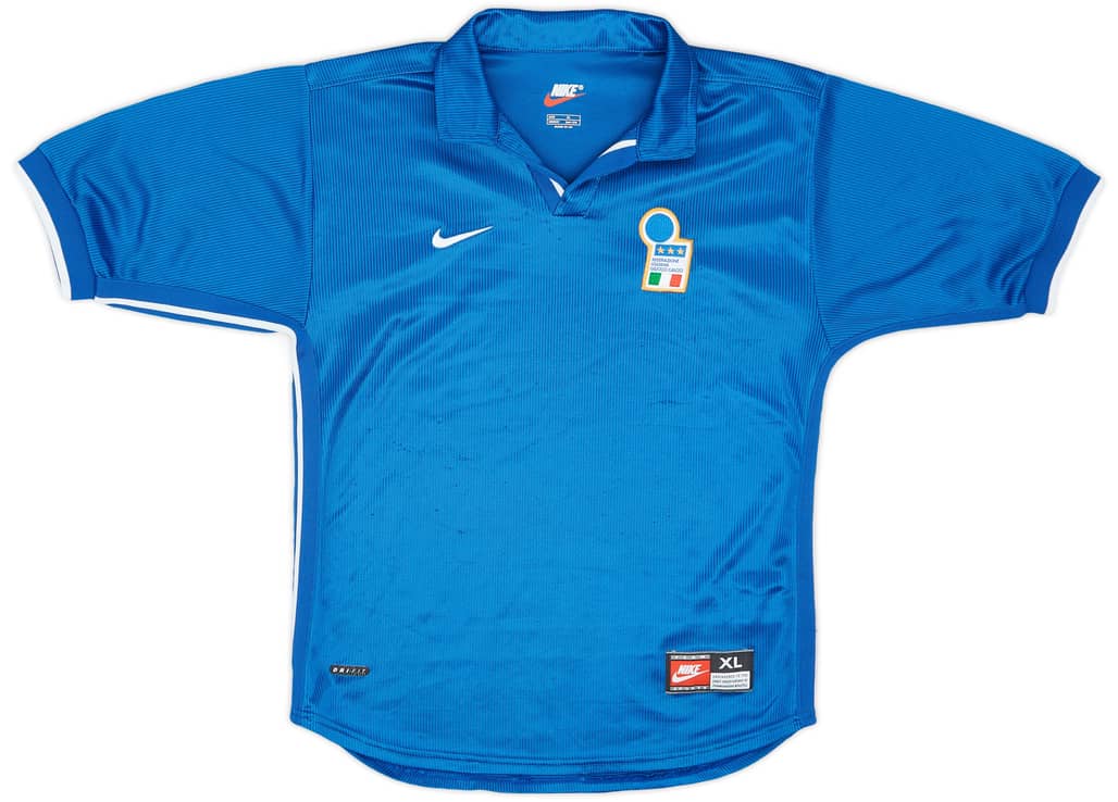 1997-98 Italy Home Shirt - 8/10 - (XL.Boys)