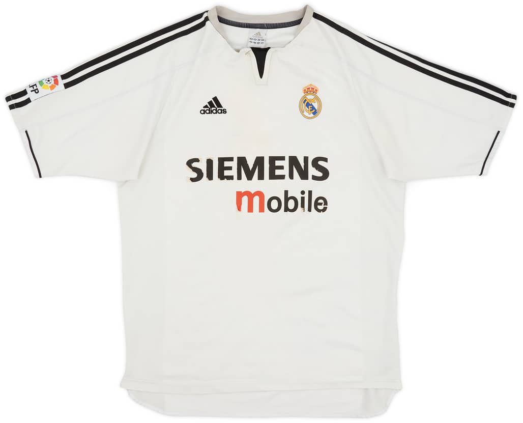 2003-04 Real Madrid Home Shirt - 5/10 - (L)