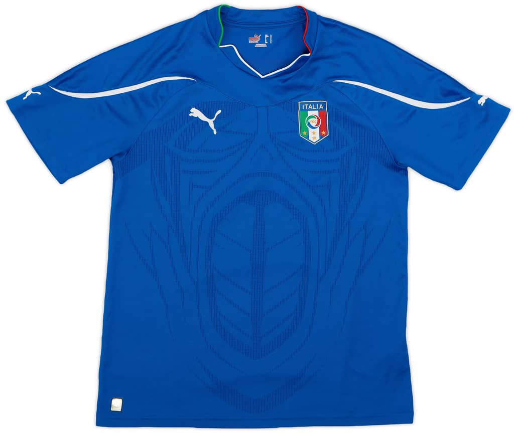 2010-12 Italy Home Shirt - 8/10 - (L)