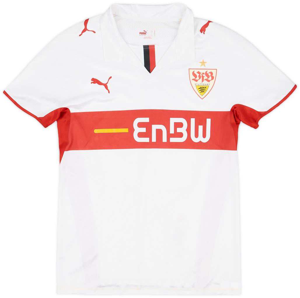 2008-09 Stuttgart Player Issue Home Shirt - 6/10 - (M)