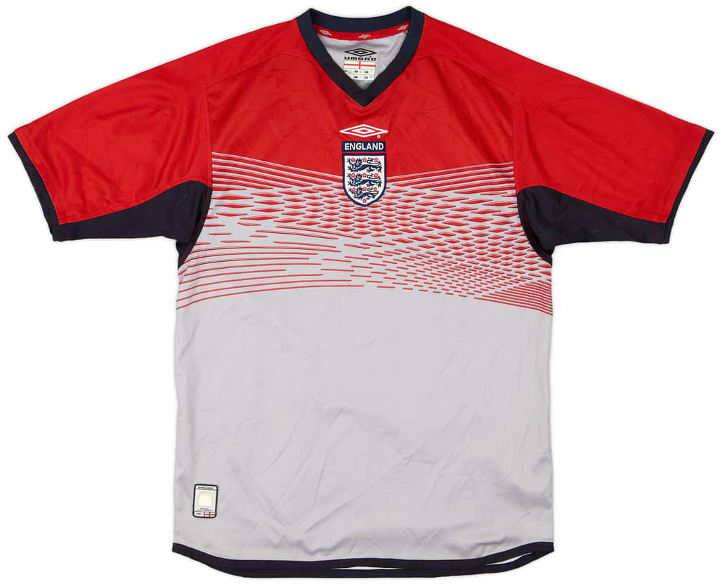 2002-03 England Umbro Training Shirt - 8/10 - (S)