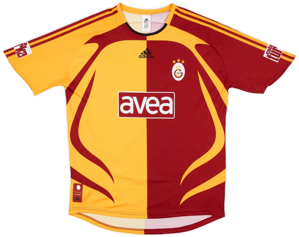 2007-08 Galatasaray Home Shirt - 9/10 - (L)