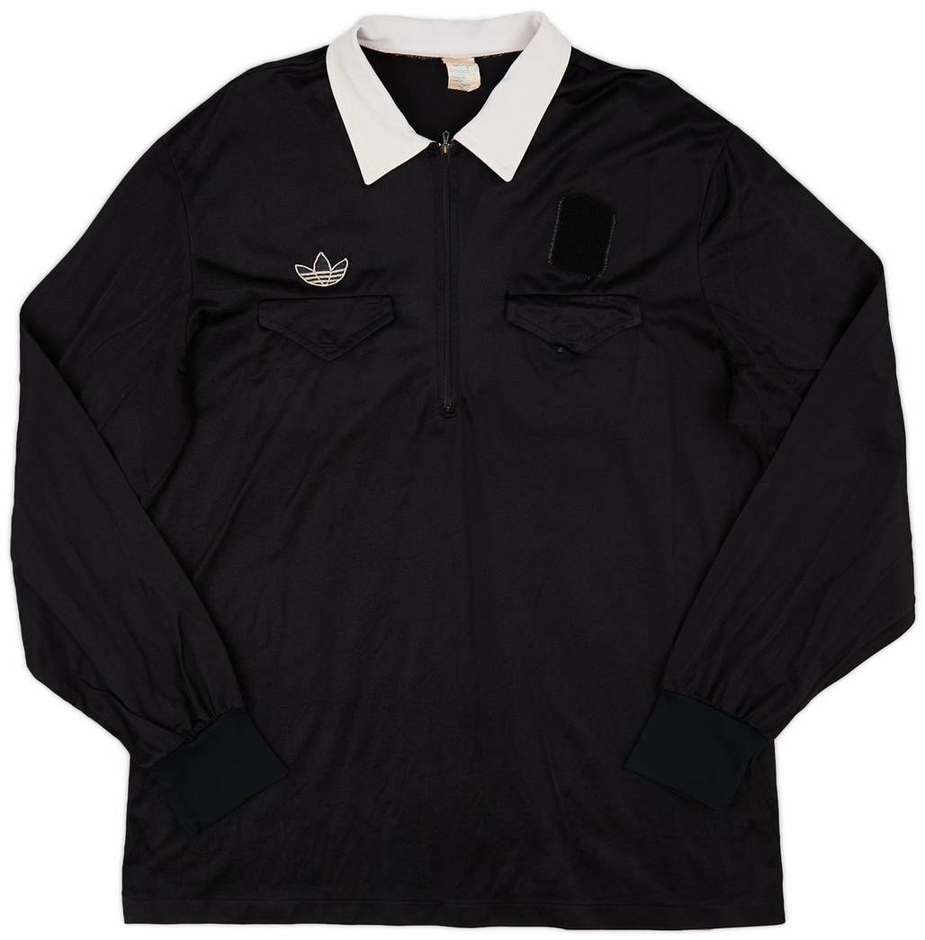 1980s adidas Referee Template L/S Shirt - 5/10 - (XL)