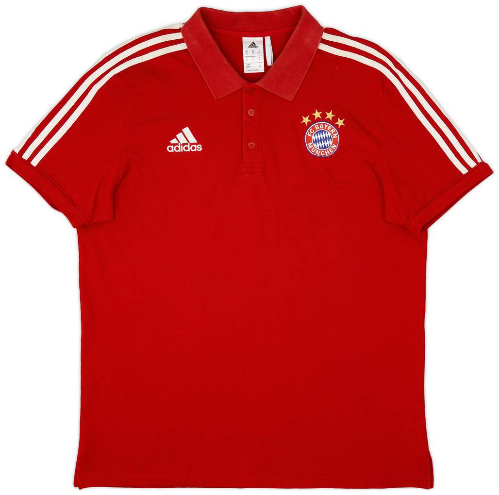 2017-18 Bayern Munich adidas Polo Shirt - 7/10 - (XL)