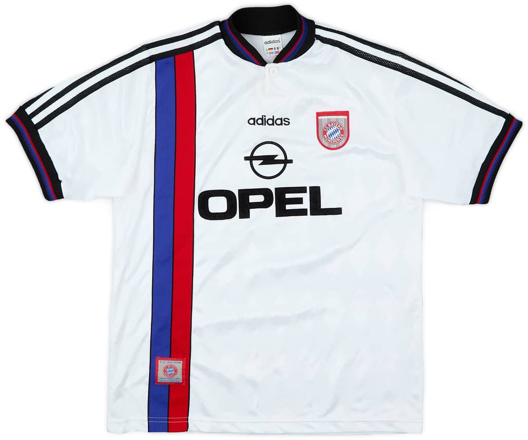 1996-98 Bayern Munich Away Shirt - 8/10 - (XL.Boys)