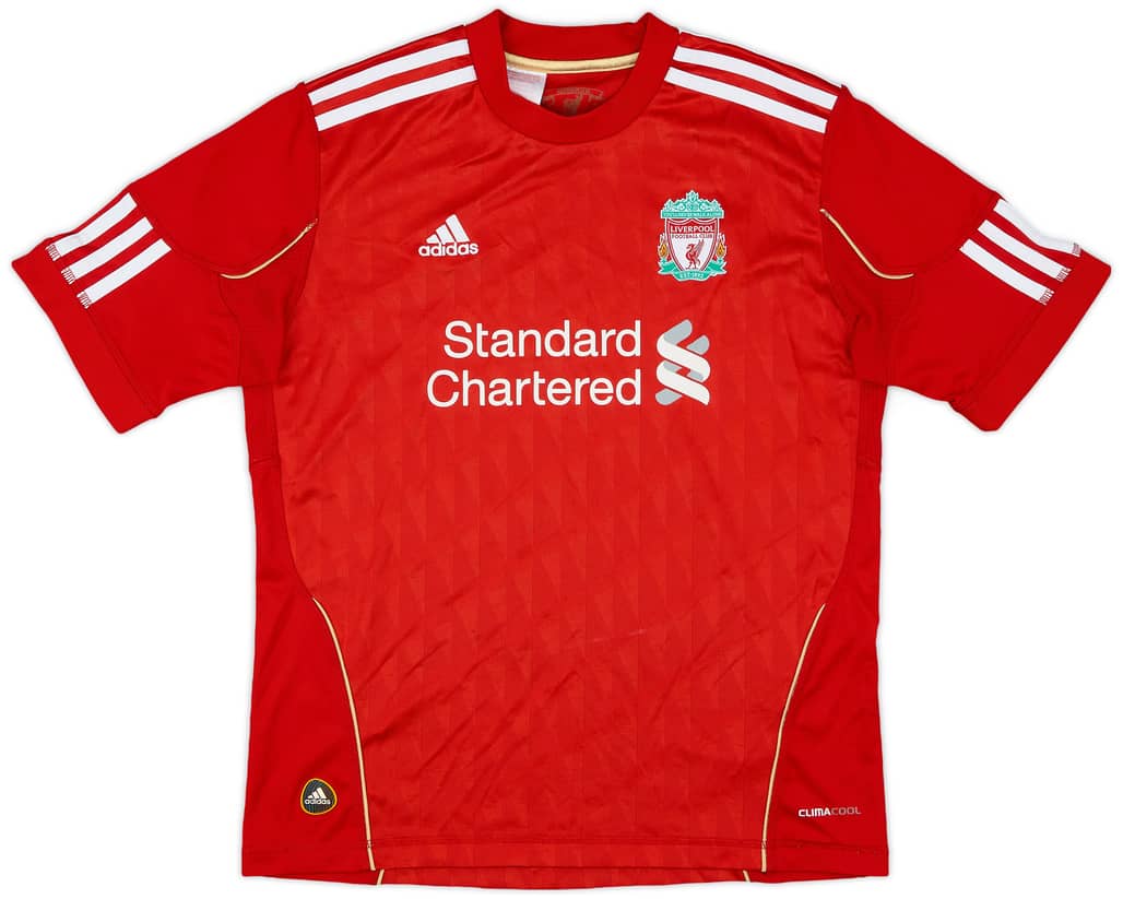 2010-12 Liverpool Home Shirt - 8/10 - (M.Boys)