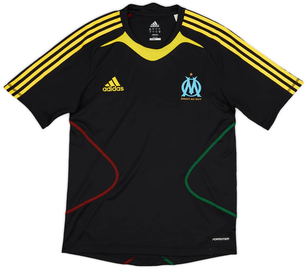 2010-11 Olympique Marseille adidas Formotion Training Shirt - 7/10 - (S)