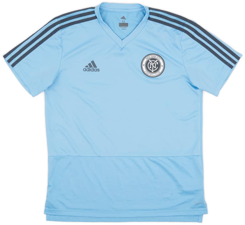 2017-18 New York City adidas Training Shirt - 8/10 - (M)