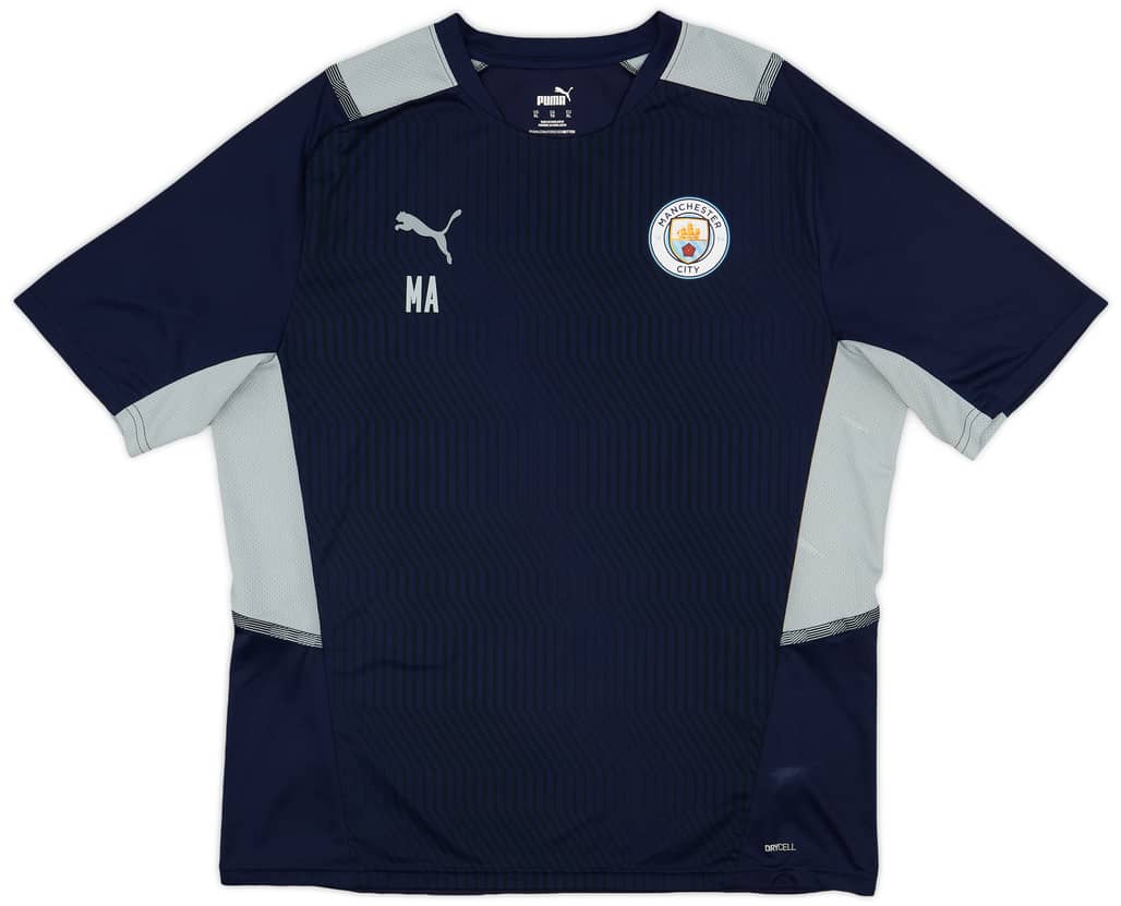 2019-20 Manchester City Staff Issue Puma Training Shirt MA (Arteta) - 8/10 - (XL)