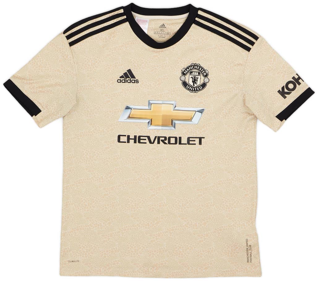 2019-20 Manchester United Away Shirt - 10/10 - (XL.Boys)