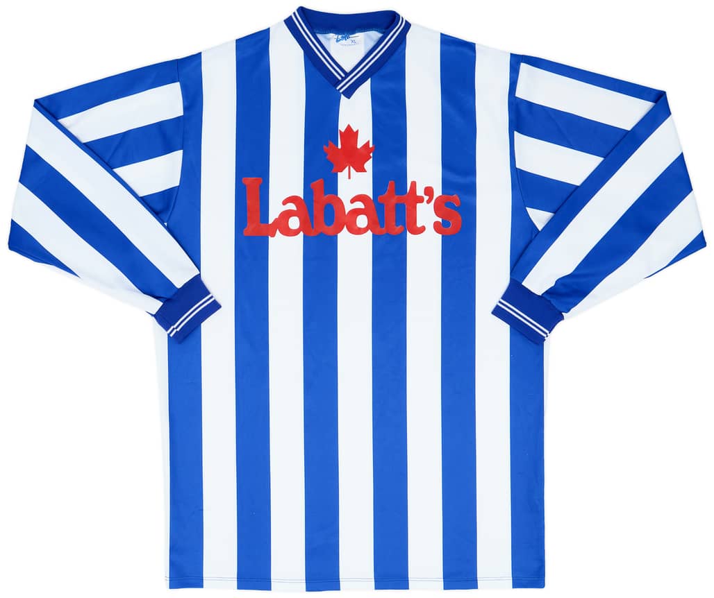 1990s Latif Template L/S Shirt - 8/10 - (XL)