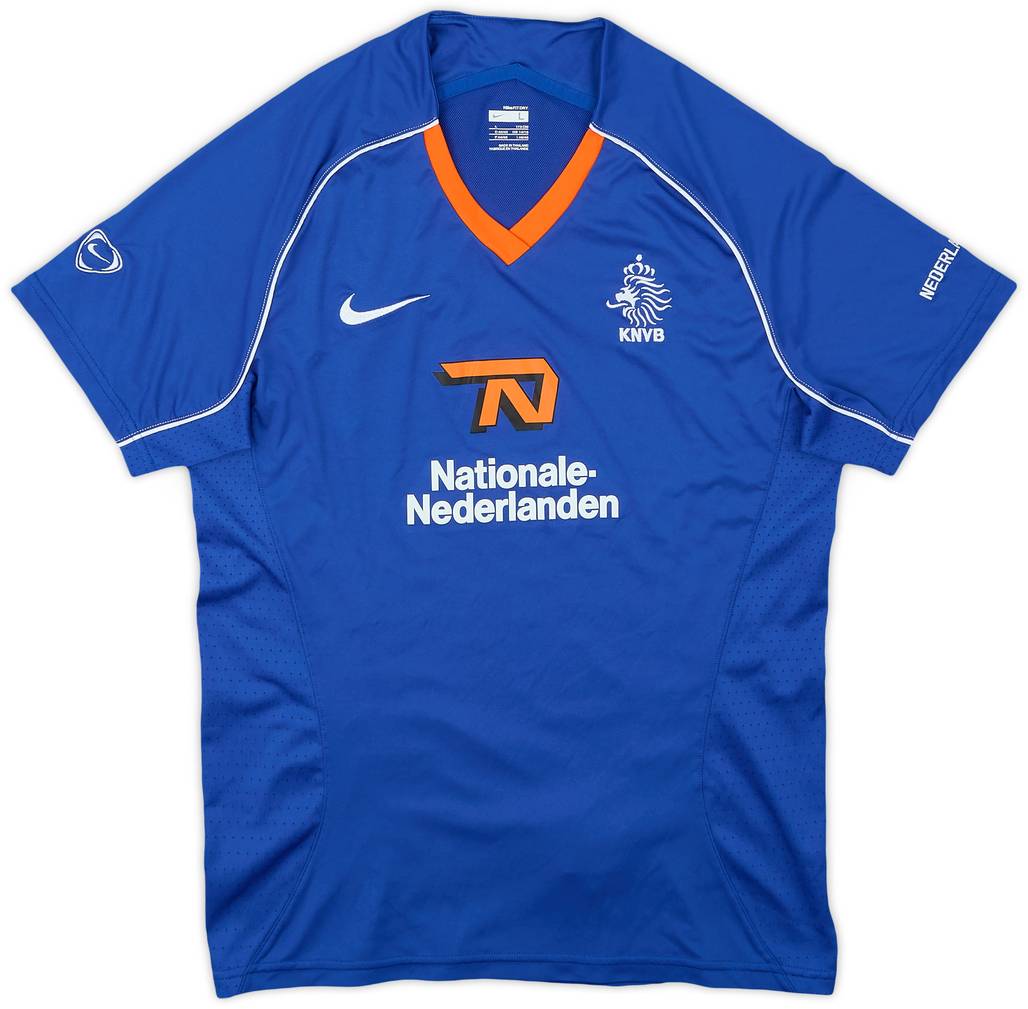 2006-07 Netherlands Nike Training Shirt - 8/10 - (L.Boys)