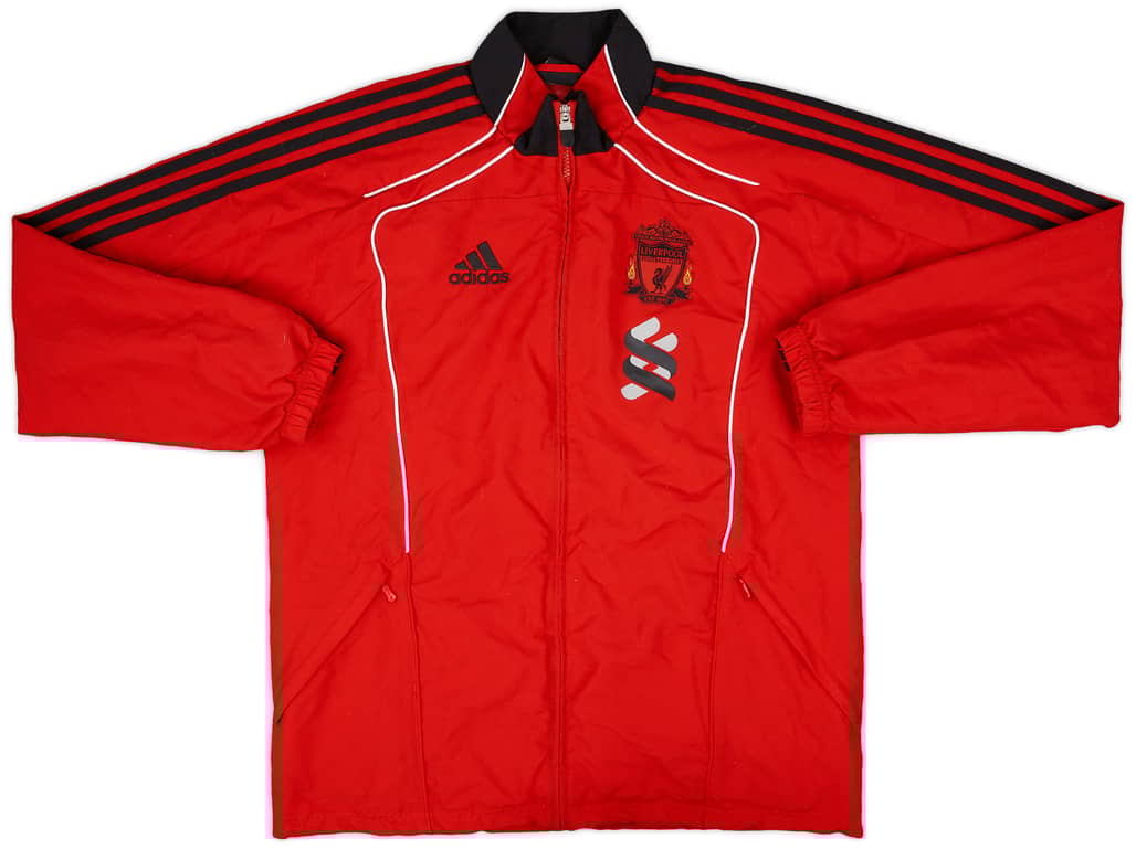 2010-11 Liverpool adidas Track Jacket - 6/10 - (M)