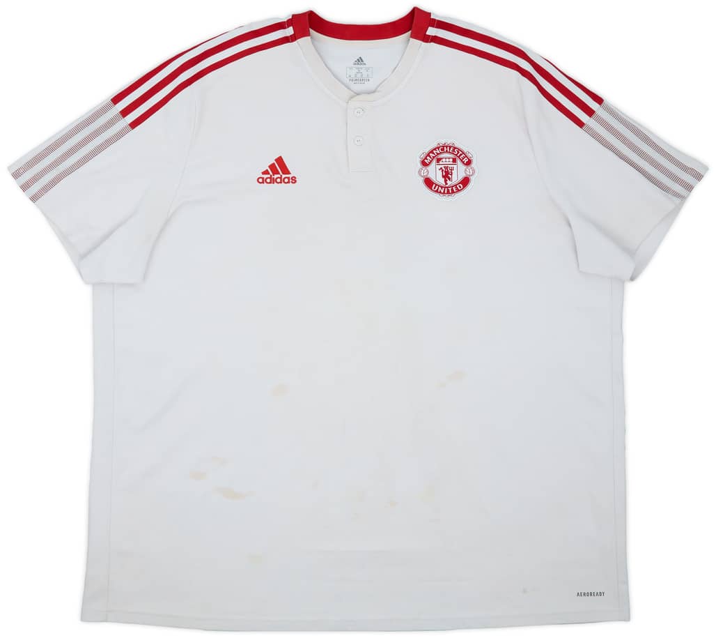 2021-22 Manchester United Polo Shirt - 4/10 - (3XL)