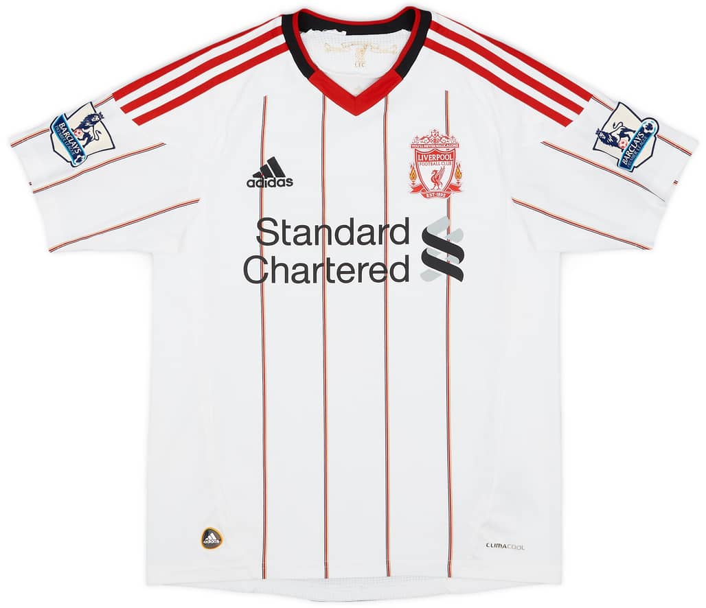 2010-11 Liverpool Away Shirt - 7/10 - (L.Boys)