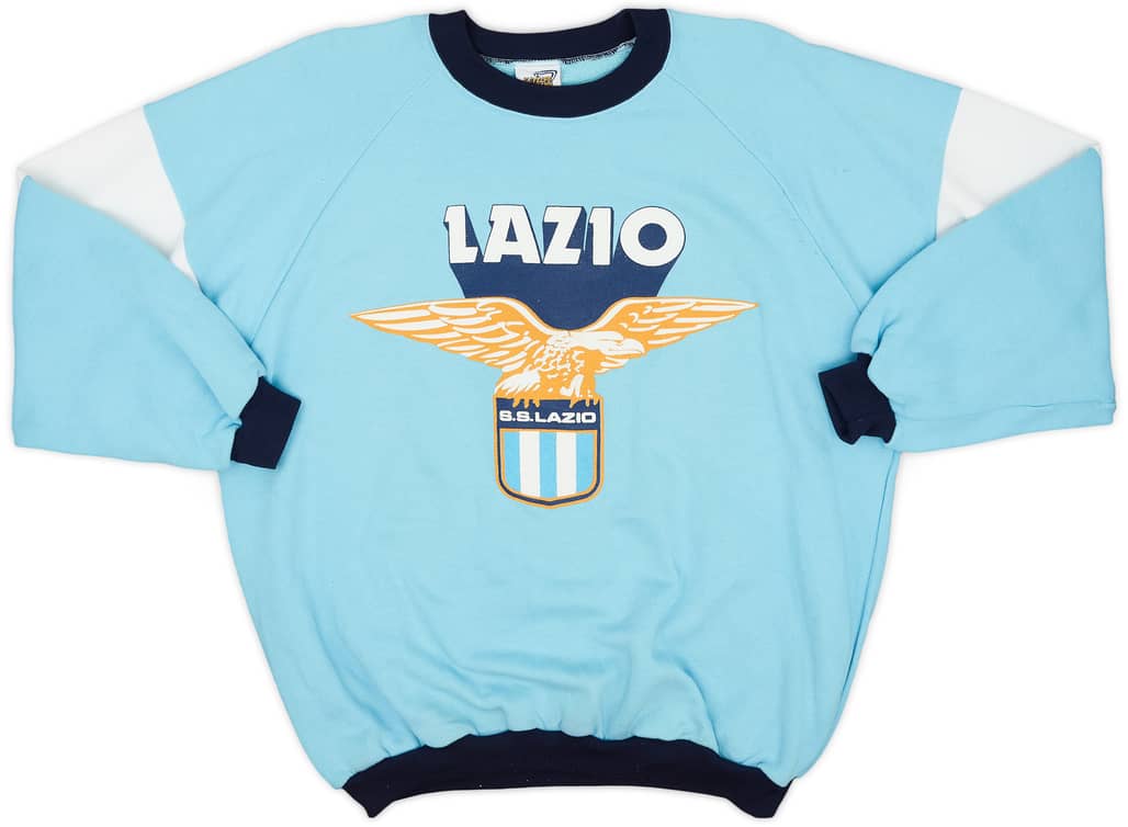1990-91 Lazio Le Felpe Dei Grandi Club Sweat Top - 7/10 - (L)