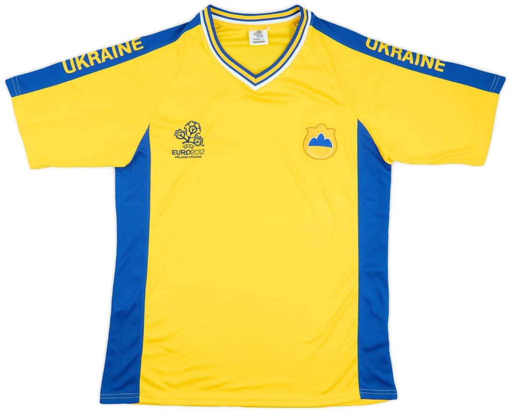 2012 Ukraine 'Euro 2012' Fan Shirt - 9/10 - (L)