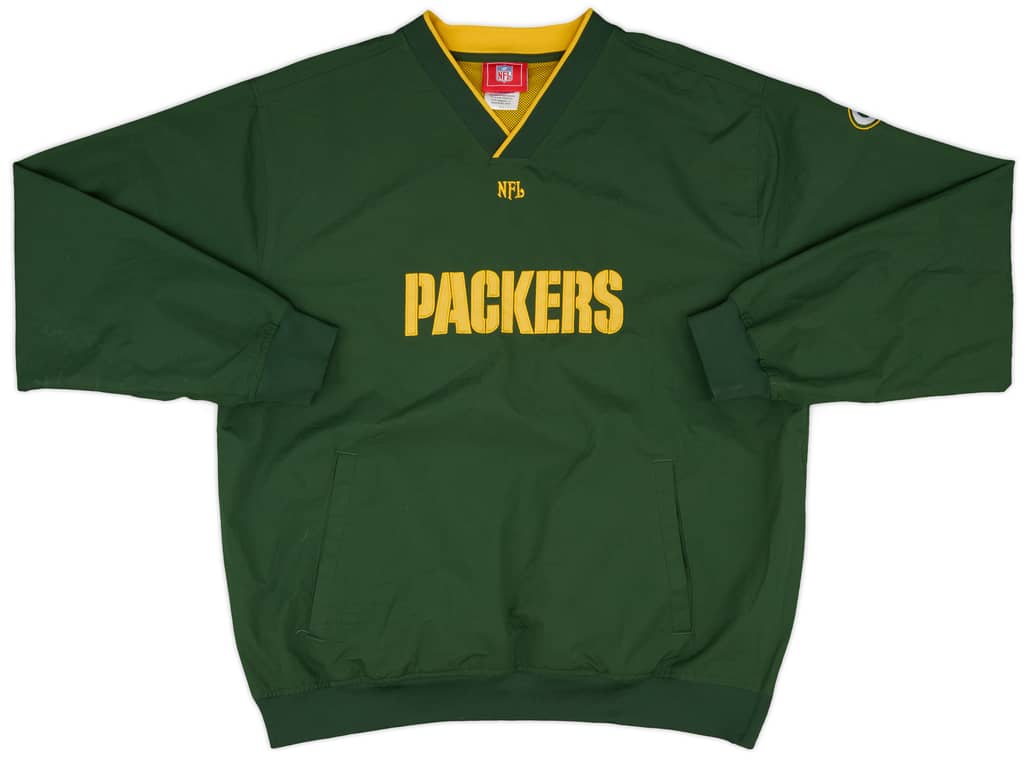2007 Green Bay Packers NFL Pullover Windbreaker Jacket - 9/10 - (M)