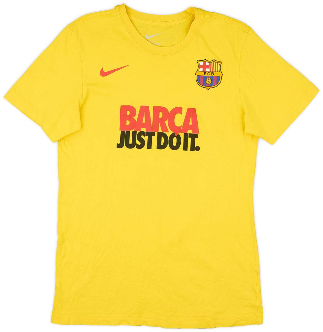 2013-14 Barcelona Nike Cotton Tee - 7/10 - (L)