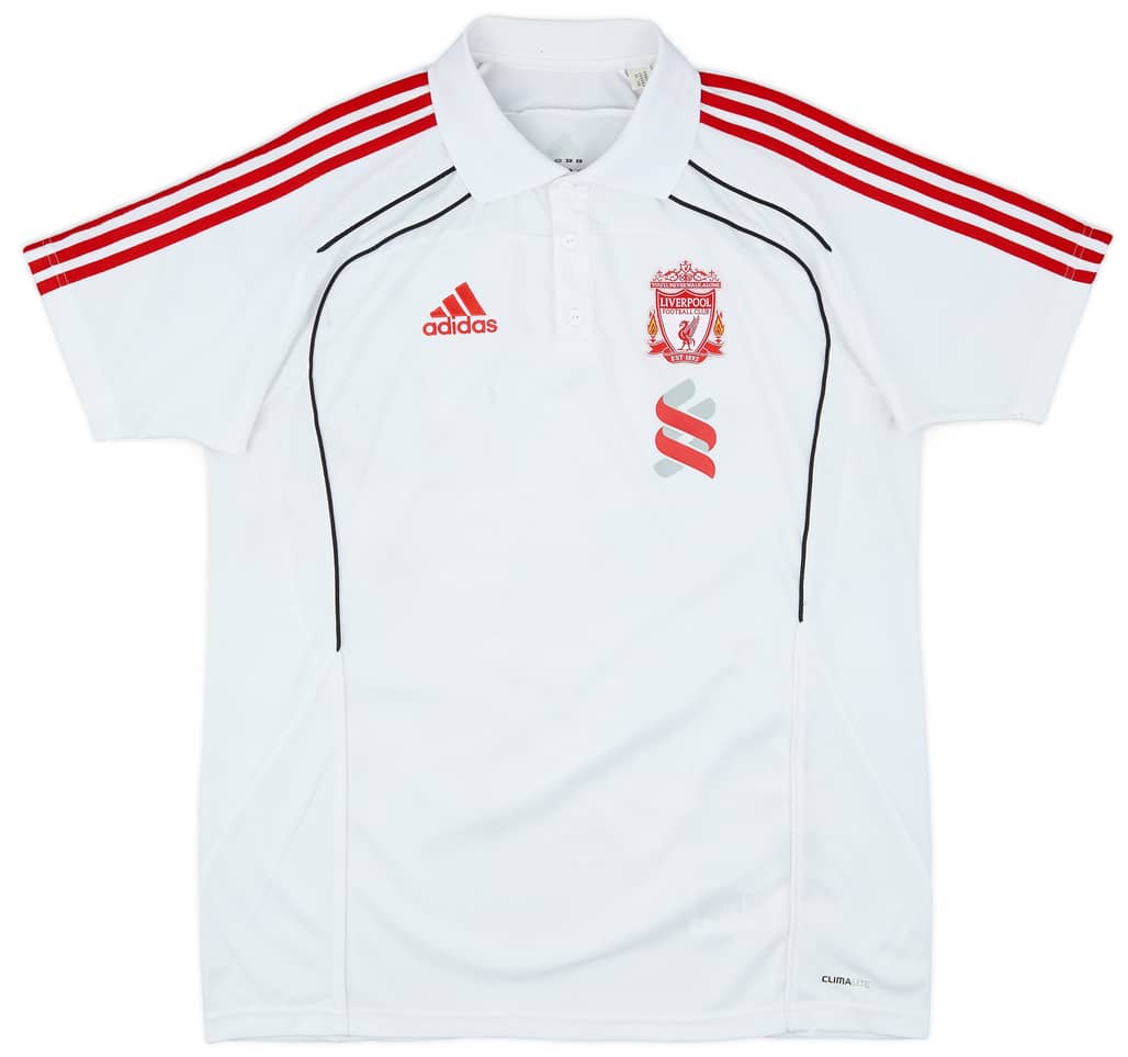 2010-11 Liverpool adidas Polo Shirt - 6/10 - (L)