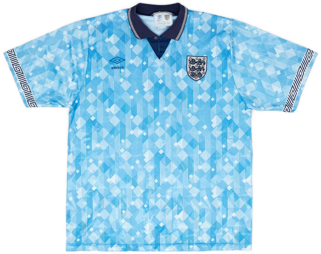 1990-92 England Third Shirt - 6/10 - (L)