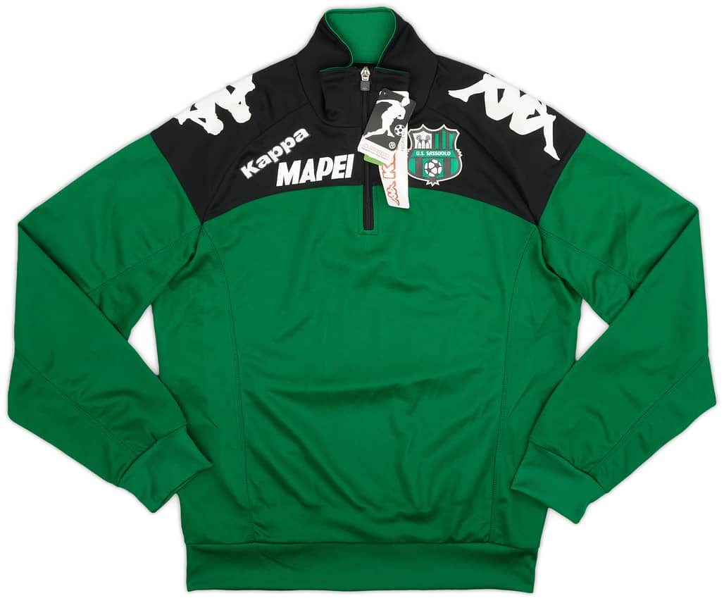 2016-17 Sassuolo Kappa 1/4 Zip Training Top (S)