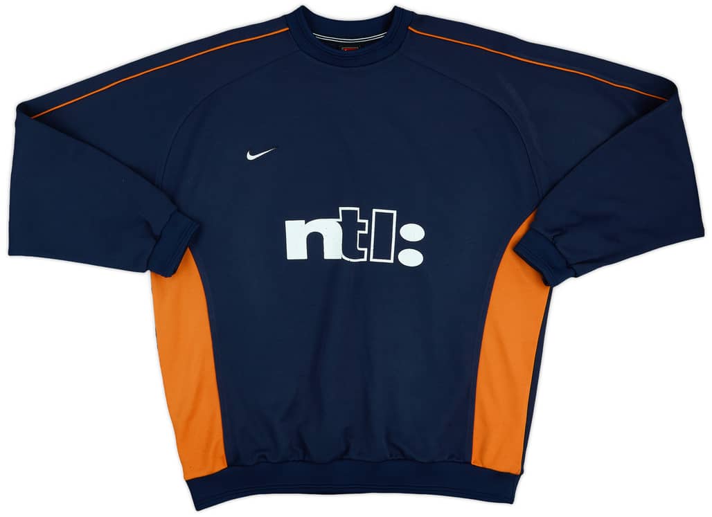 1999-00 Rangers Nike Sweat Top - 6/10 - (XL)