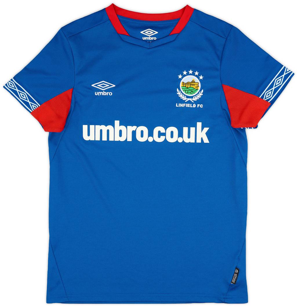 2020-21 Linfield Home Shirt - 8/10 - (S)