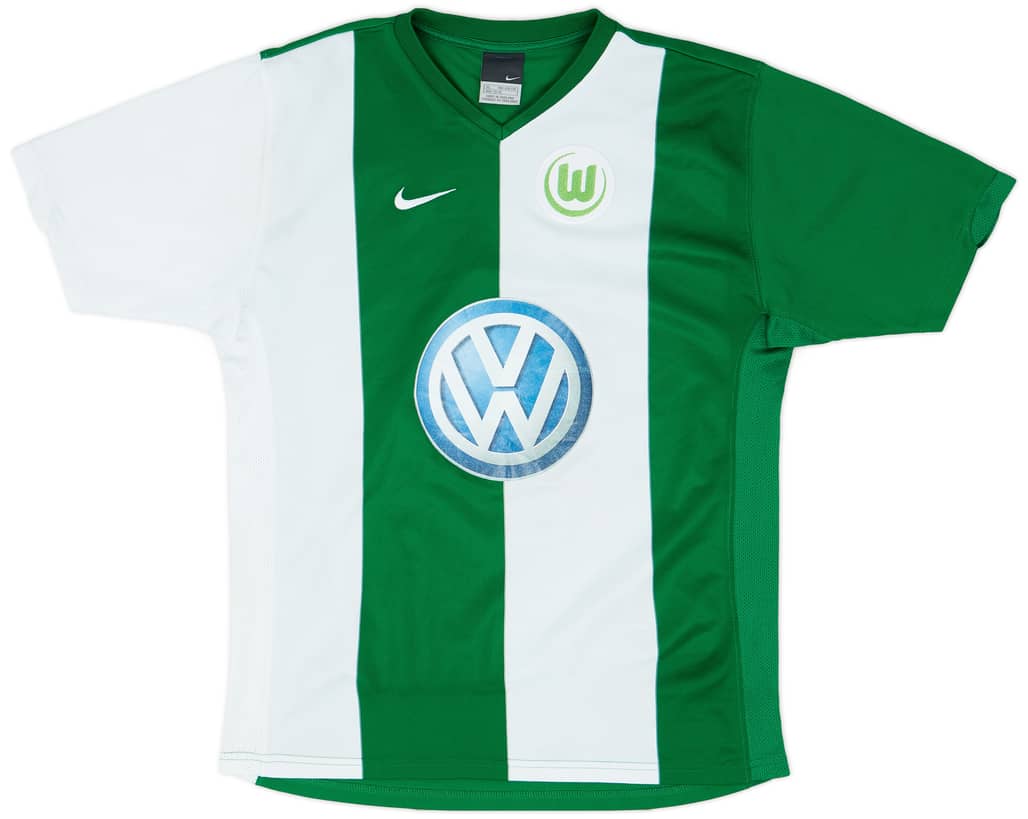 2006-07 Wolfsburg Home Shirt - 6/10 - (XL.Boys)
