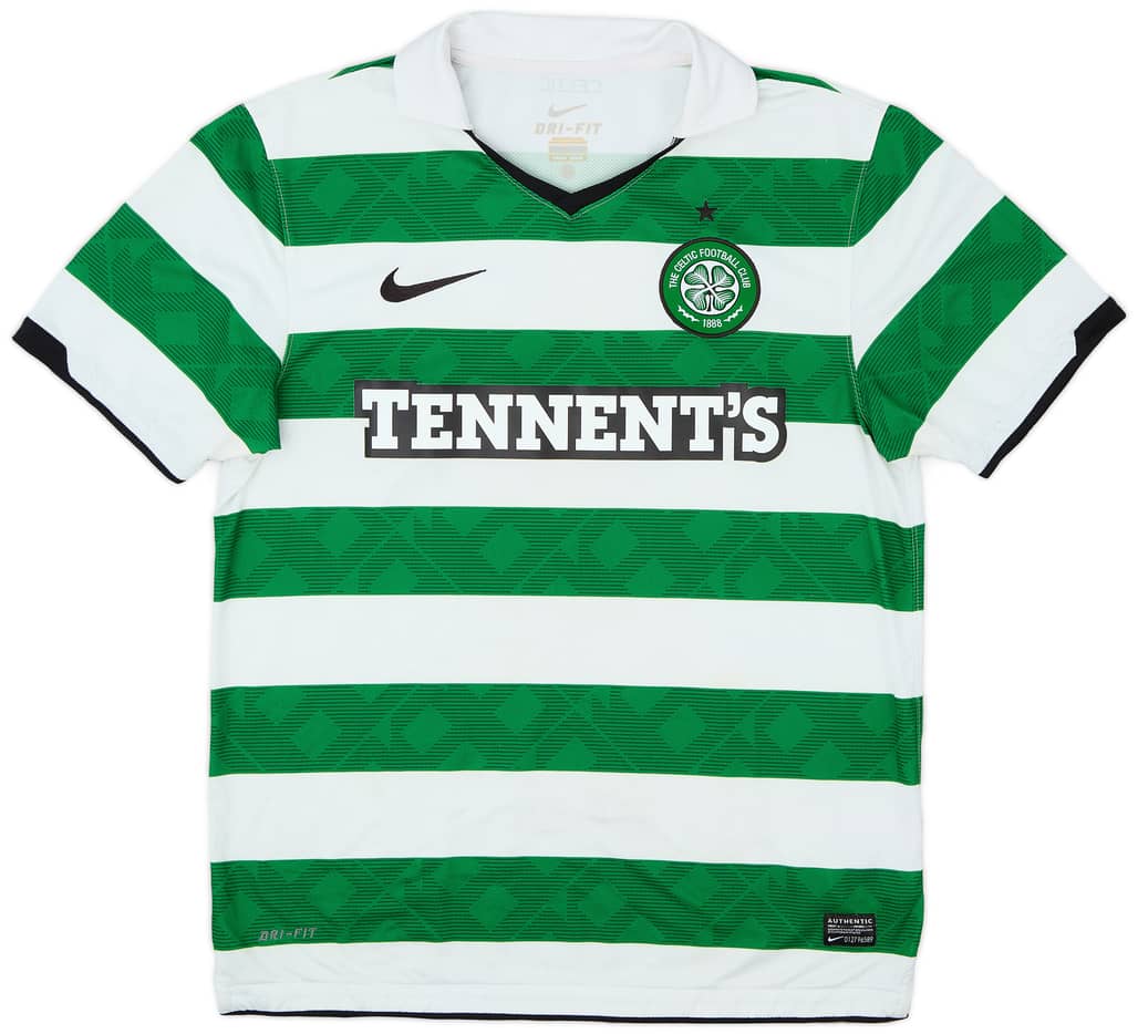 2010-12 Celtic Home Shirt - 6/10 - (M)