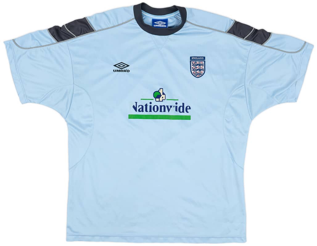 2000-01 England Umbro Training Shirt - 4/10 - (XL)