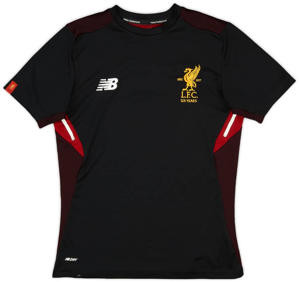 2017-18 Liverpool New Balance Training Shirt - 7/10 - (L.Boys)
