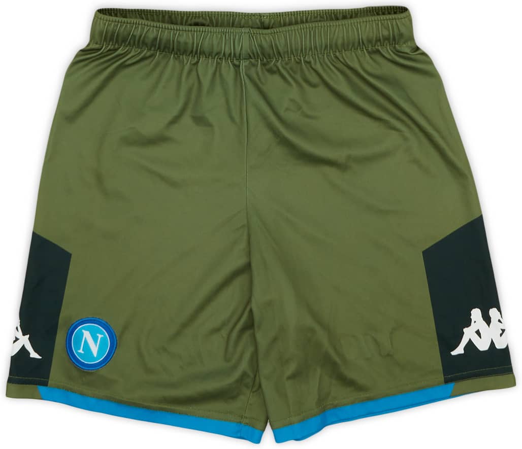 2019-20 Napoli Away Shorts - 9/10 - (M.Boys)