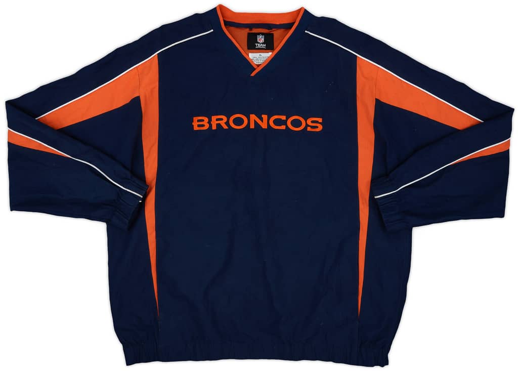 2009 Denver Broncos NFL Pullover Windbreaker Jacket - 7/10 - (XL)