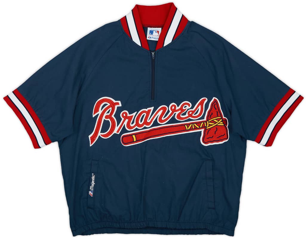 1990s Atlanta Braves Majestic Training Jacket - 8/10 - (M)