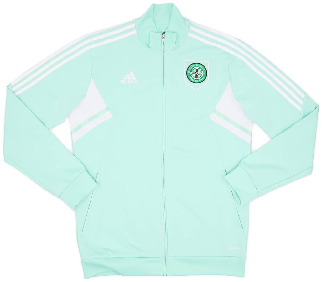 2022-23 Celtic adidas Track Jacket - 8/10 - (L)