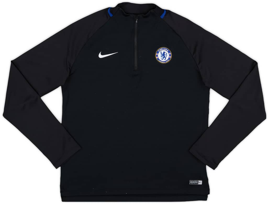 2018-19 Chelsea Nike 1/4 Zip Training Top - 8/10 - (XL.Boys)